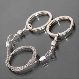 500pcs Steel Wire Saw Camping Hiking Portable Survival Line Trees Survive Military Army Tool Bushcraft Saw