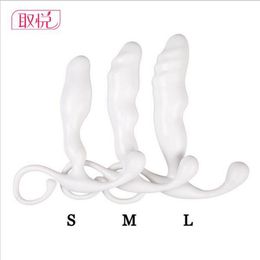 G Point Stimulate Male Prostate Massager Anal Sex Toys For Men & Women Silicone Anus beads Butt Plug Masturbator Sex Product 17407