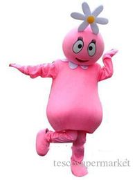 Yo Gabba Gabba Foofa Mascot Adult Costume Character Adult Outfit school mascot hot sale direct selling Halloween Costumes