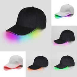 Halloween big children man woman LED Cap cotton Baseball hat fashion Glowing peaked cap C2563