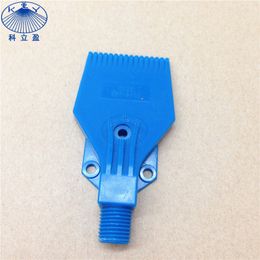 10 pcs per lot, ABS plastic blow off Blue color plastic wind jet air nozzle for cooling, cleaning, drying