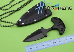 claw folding knives puching fixed blade knife hunting knife camping tool outdoor tools 440C ABS sheath