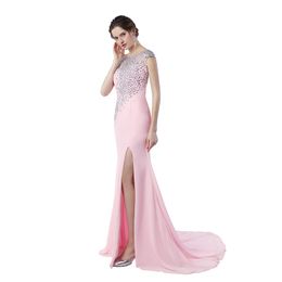 Light Blue Mermaid Prom Dress