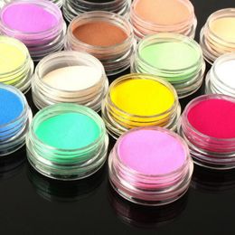 New 12 Colors Acrylic Powder Dust UV Gel Design 3D Tips Decoration Manicure Nail Art free shipping