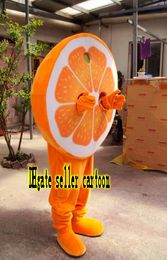 Costumes hot sell High quality orange mascot costume custom design mascot fancy carnival costume free shipping