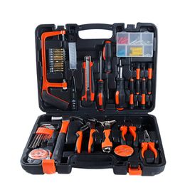 household 100pcs combo tools multifunction hardware toolbox house decoration electrician carpentry repair hand tools set