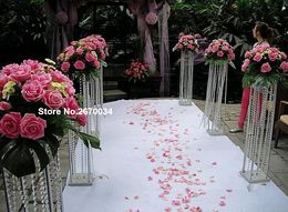wedding decoration acrylic crystal vase,flower vase stand