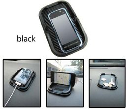 car Anti Slip pad Rubber Mobile Sticky stick Dashboard Phone Shelf Anti non slip Mat For GPS MP3 car DVR non slip mat holder strip