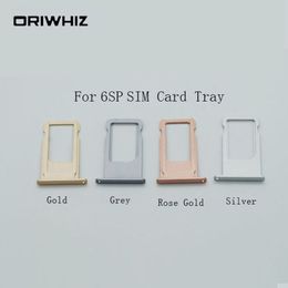 New Arrival High Quality SIM Card Tray for iPhone 6S Plus Real Photos 4 colors selectable