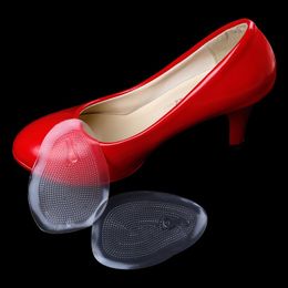 Woman silicone gel forefoot metatarsal massager ball of foot high heeled pad cushion for women shoes lady insoles feet care