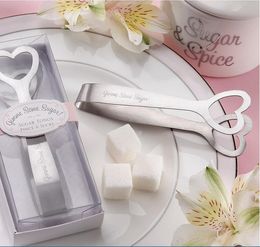 "Give me sugar" sugar tongs wedding Favours supplies wedding gift stainless steel sugar clip