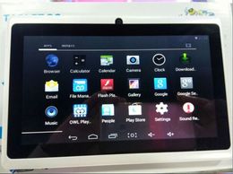 -Fábrica de transporte direto grátis dual-core A23 4G Tablet PC de 7 polegadas de altura com o sistema Android 4.1 WIFI Internet com câmera