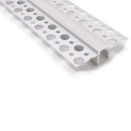 10 X 1M sets/lot Recessed wall Aluminium profile for led light and T channel profile led for ceiling or wall lamps