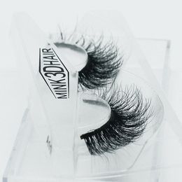 A11 Mink False Eyelashes 1 pair 3D 100% Mink Eye Lashes Natural Faux Fake Extension Tools Beauty Makeup