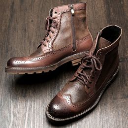 men's leather winter boots canada