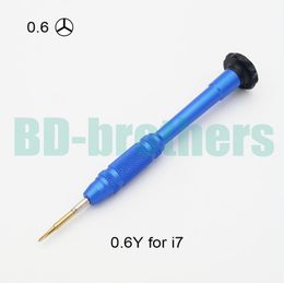 New Style 0.6 Y Screwdriver Key S2 Steel 0.6 x 25mm Triwing For iPhone 7 7Plus Screw Driver Dedicated 200pcs/lot