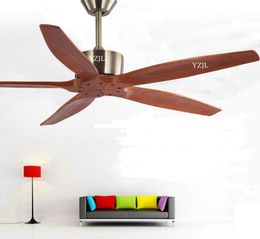 Nordic Simple Home Living Room Dining Room Ceiling Fan Lights No Lights Fan European Vintage Industrial Ceiling Fans