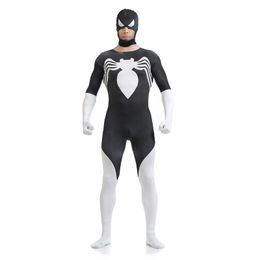halloween mens halloween black and white spiderman cosplay costumes lycra zentai superhero sexy costume full body - Classic Mens Halloween Costumes halloween mens halloween black and white spiderman cosplay costumes lycra zentai superhero sexy costume full body - Classic Mens Halloween Costumes