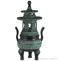 Bronzes Lucky decorations Dahua furnace bronze antique crafts incense burner home furnishings