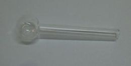 Pyrex Glass Oil Burner quality pipes transparent Great Tube tubes Nail tipse Clear Color G5A- 500