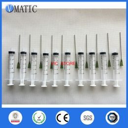 Free Shipping 10sets 100mm Length 14G Dispensing Needle + 10cc/ml Syringe 10sets/pack