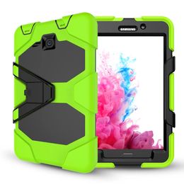 Military Heavy Duty ShockProof Rugged Impact Hybrid Tough Armour Case FOR SAMSUNG Galaxy Tab T550 T560 T580 P580 T810 T820 20pcs/lot