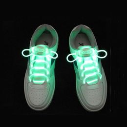 OPP BAG PACKING Light up Fashion LED Luminous Shoelaces Flash Party Glowing Shoe Strings for Boys and Girls ZA3743