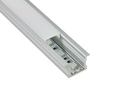 10 X 1M sets/lot Factory Anodized T type led profile and Aluminium profile led strip for flooring or wall lights