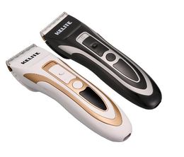 KLT-7188 Electric Washable Adjustable Mute titanium ceramic cutter Rechargeable Hair Trimmer Shaver Razor Cordless Hair Clipper