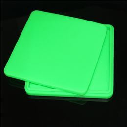 178*178*20 mm Pizza tray super big 200 ml silicone container for BHO oil wax storage box DHL free