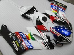 ABS plastic fairings for Honda CBR1000RR 04 05 white red black injection bodywork fairing kit CBR1000RR 2004 2005 OT37