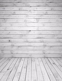 Vinyl Photography Backdrop Wood Wall Floor Vintage White Wooden Planks Kids Children Newborn Baby Photo Props Studio Booth Backgrounds