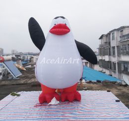 3m H or custom size Giant Balloon Christmas decoration inflatable penguin PENGUIN MODEL of Madagascar For Advertising