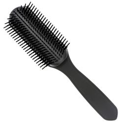 High Quality 9 Line Neat Teeth Detangling Hair Row Comb Air Bag Massage Hairbrush Men Fashion High-end Moulding Hair Comb For Stylist