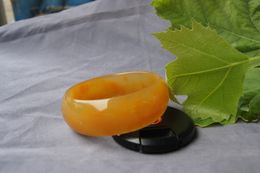 Handmade and refined natural gold silk (extra thick and wide), yellow bracelet, beautiful ladies first choice)
