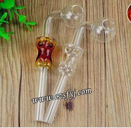 Hookah accessories new beauty BOOS pot New Unique Oil Burner Glass Pipes Water Pipes Glass Pipe Oil Rigs Smoking with Dropper