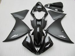 100% fit for Yamaha injection mold fairings YZF R1 09 10 11-14 black fairings set YZF R1 2009-2014 OY29