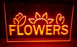flowers Beer Bar Pub Restaurant beer bar pub club led noen Light Sign home decor crafts