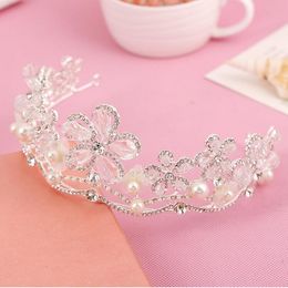 Free Shipping!In Stock! Low Price Dazzling Crown Party Wedding Bridal Accessories Princess Crystal Tiaras Cheap High Quality