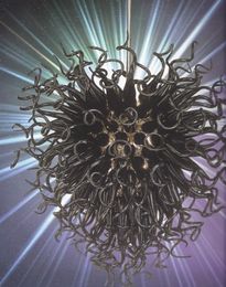 Cheap Pendant Wrought Iron Glass Chandelier