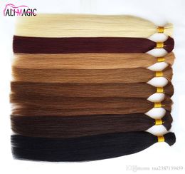 New 2019 straight human braiding hair for Braiding - Unprocessed Straight Hair - 20-24 Inches - 100g/Lot - Affordable Wholesale from Ali Magic Whole