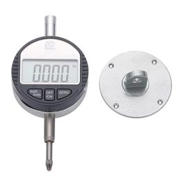 Freeshipping Digital Dial Indicator 0-12.7mm/0.01 Electronic Test Gauge With Lug Back MM/Inch Micrometer Measuring Tools