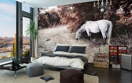 custom wallpaper roll Horse photography background wall murals for living room papel de parede do desktop
