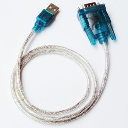 New CH340 USB to RS232 COM Port Serial PDA 9 pin DB9 Cable Adapter Support Windows7 Wholesale