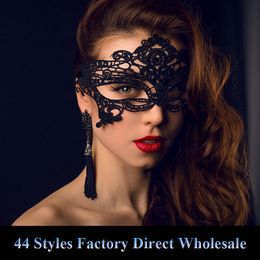 44 Styles Eye Mask Women Sexy Lace Venetian Mask For Masquerade Ball Halloween Cosplay Party Masks Female Fancy Dress Costume Masque