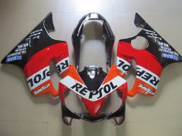 Motorcycle fairing kit for Honda CBR600 f4I 04 05 06 07 red black Injection fairings set CBR600F4I 2004-2007 OT06