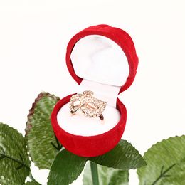 New Jewellery box red roses ring box Valentine 's Day gift personality creative wedding marriage box