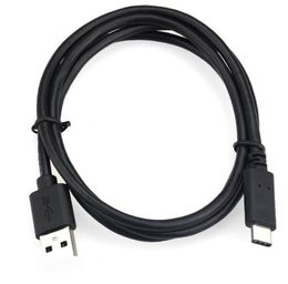 500PCS 2M Black/White Type-C 3.1 Type C USB Data Sync Charger Cable For Moblie Phone