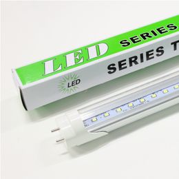 T8 LED Tubes Light G13 2ft 3ft 4ft 18W AC165-265V PF0.9 SMD2835 60cm-120cm Fluorescent Lamps Warm White Cool Linear Bulb 4 feet 250V Bar Lighting Direct Sale from Factory