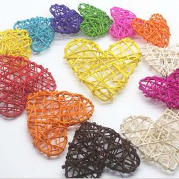 Rattan ball heart vine confetti Scatter for Gift box Craft Birthday Wedding Party table centerpieces favor Decoration DIY